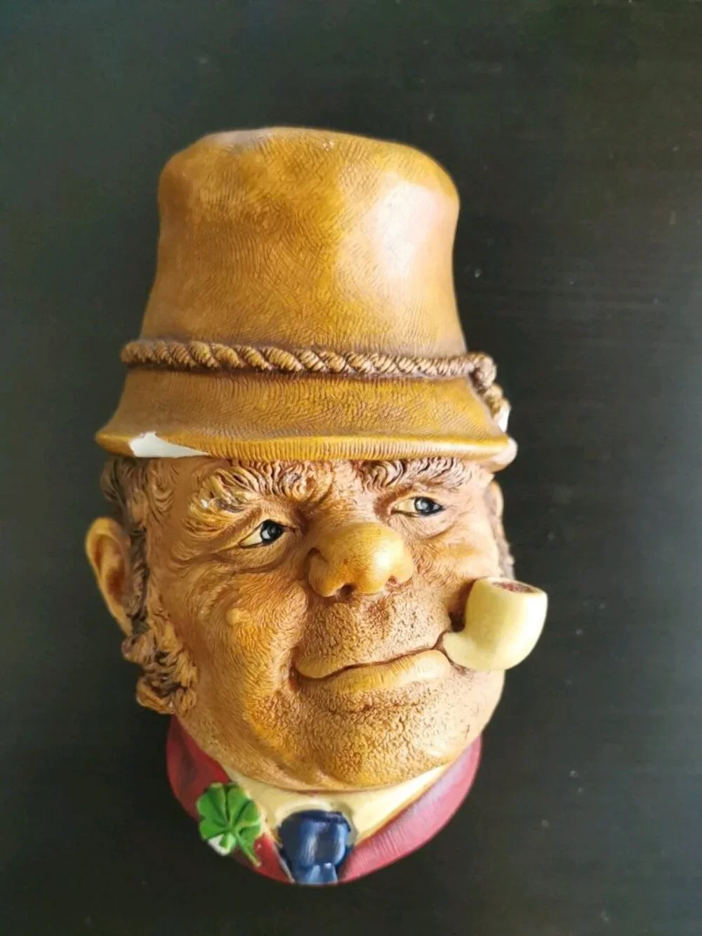 VRG 1969 Bossons Chalkware Head‎ PADDY England Made Collectible Wall Decor